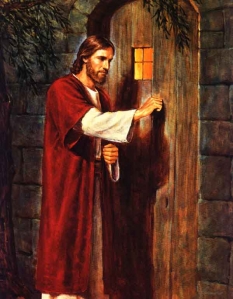 Jezus puka do drzwi naszego serca.